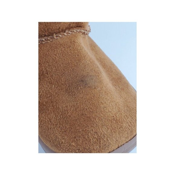 Garanimals Faux Leather Sherpa Boots Size 5 Brown - Picture 7 of 12